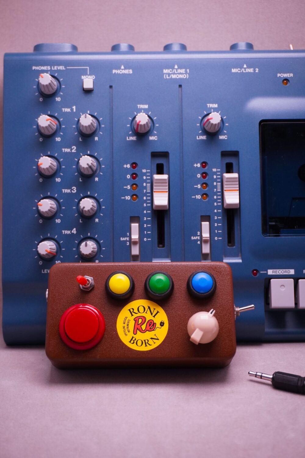 Tascam Portastudio 02-MKII with RONI-REMOT Control Unit - Image 2