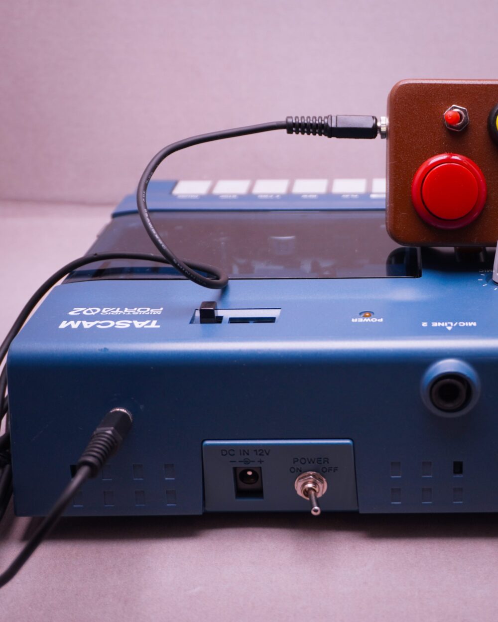Tascam Portastudio 02-MKII with RONI-REMOT Control Unit - Image 3