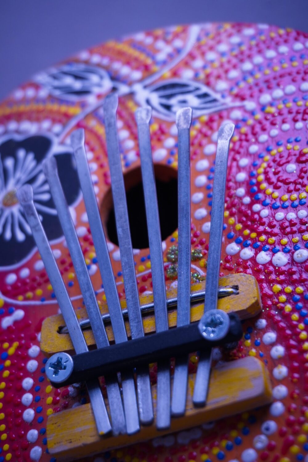 Electro-Kalimba 7-Key Coconut