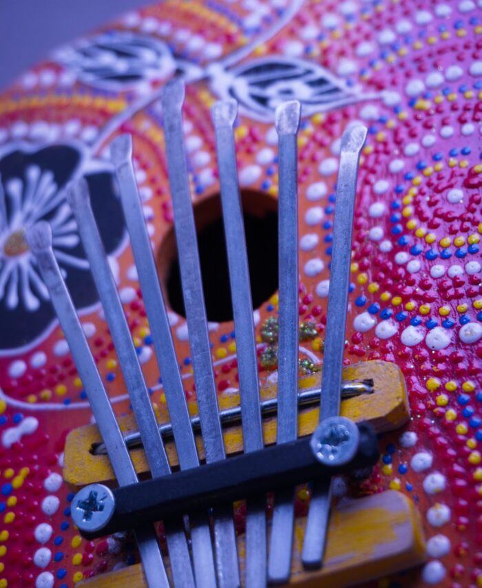 Electro-Kalimba 7-Key Coconut